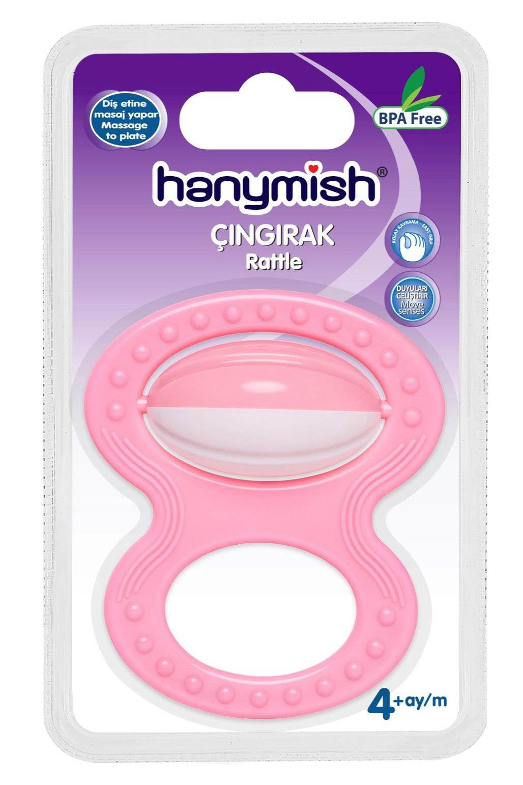 HanymishHanymish 727 Bebek Çıngırağı PembeHanymish 727 Bebek Çıngırağı Fiyatı ve Özellikleri | Mutlufiyatlar