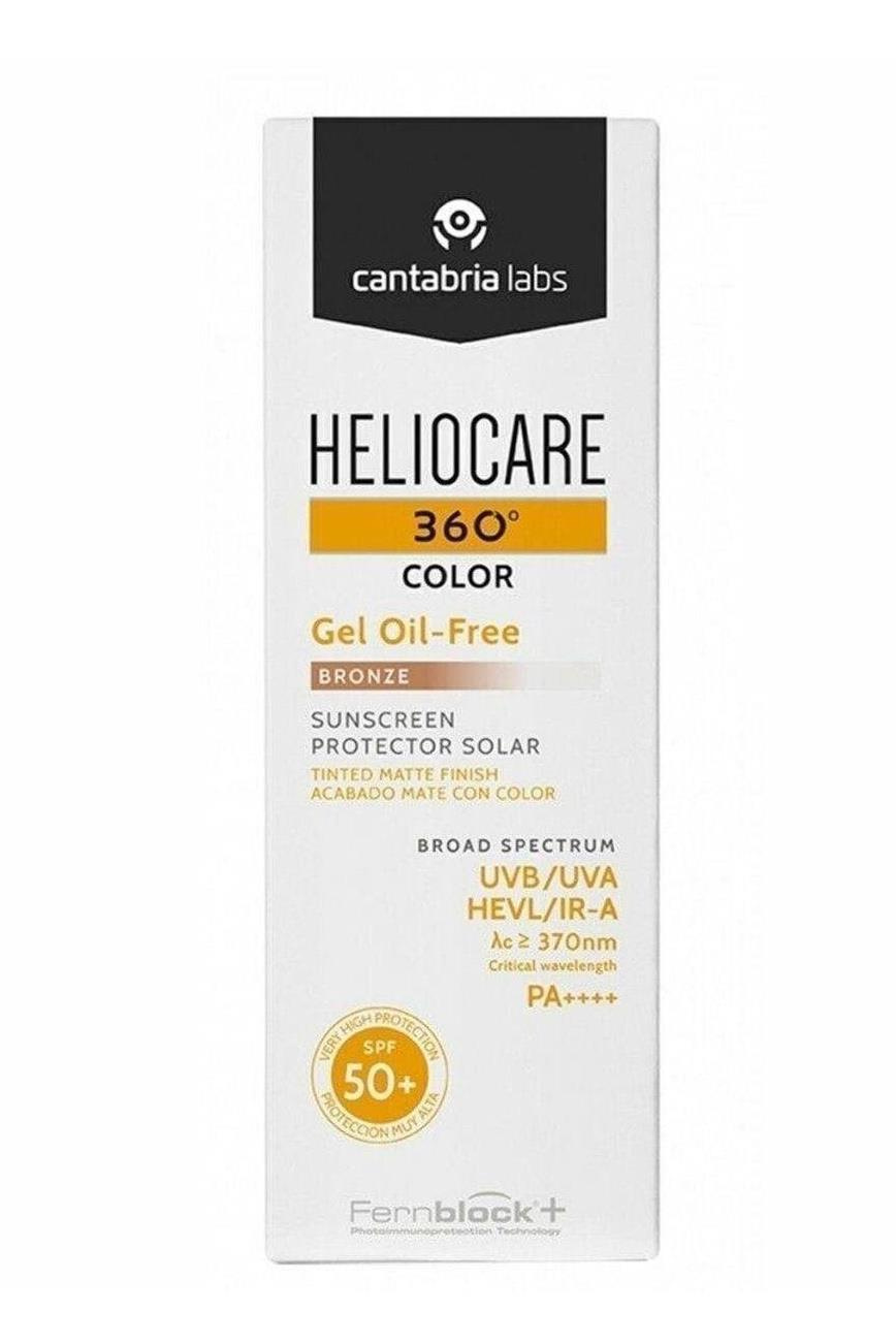 HeliocareHeliocare 360 Gel Oil Free Yağlı Ciltler İçin Renkli Güneş Koruma Jeli Spf 50+ 50 ml Bronz RengiHeliocare 360 Gel Oil Free Bronze SPF50 - 50 ml Fiyatı ve Özellikleri | Mutlufiyatlar