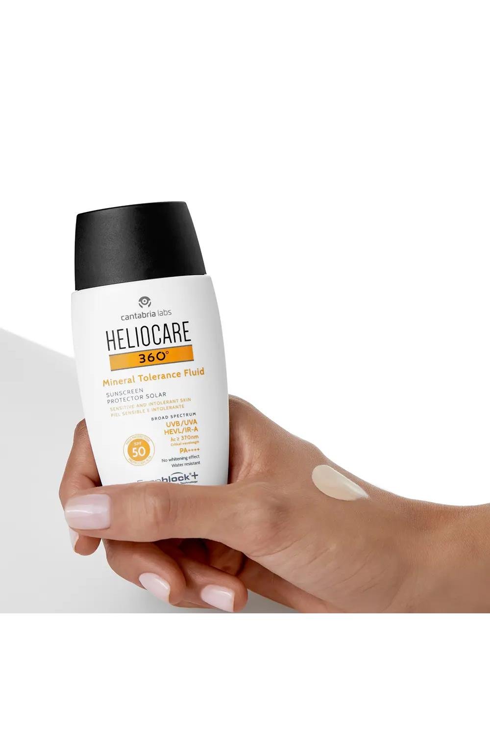 HeliocareHeliocare 360 Mineral Tolerance Fluid Hasas Ciltler İçin Güneş Koruma Kremi SPF 50 50 mlHeliocare 360 Mineral Tolerance Fluid SPF50 - 50 ml Fiyatı ve Özellikleri | Mutlufiyatlar