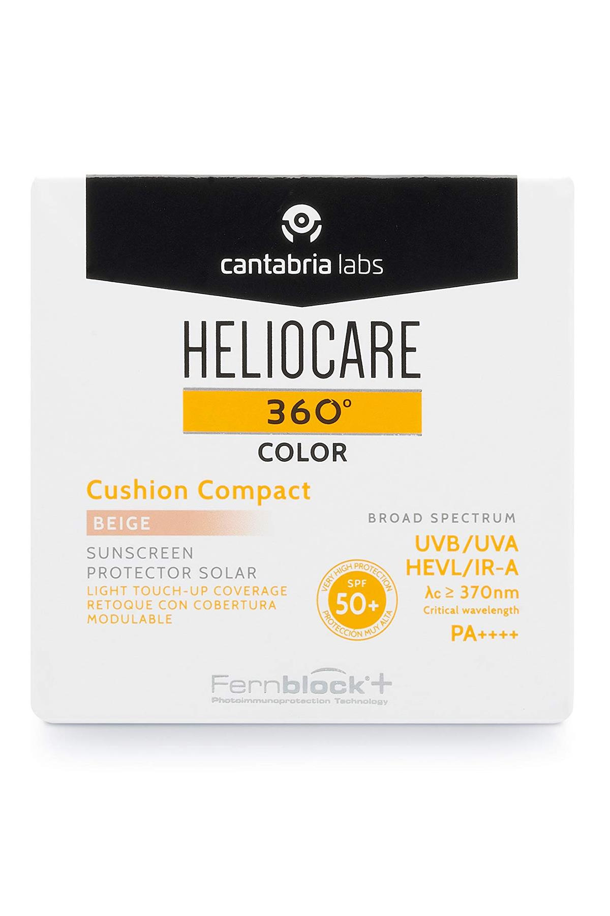 HeliocareHeliocare 360º Oil-free Compact Fondöten Güneş Kremi Spf 50+ Bej Rengi 10 grHeliocare 360 Compact SPF50 | Renkli Güneş Koruma Pudrası
