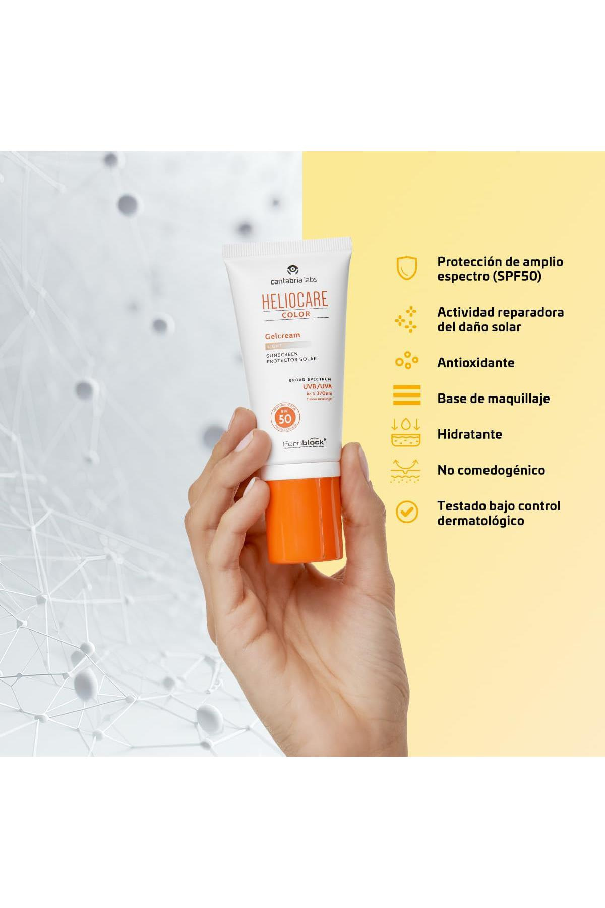 HeliocareHeliocare Color Renkli Güneş Koruma Jel Krem Light SPF50 50 mlHeliocare Color Gelcream Light SPF50 50 ml Fiyatı ve Özellikleri | Mutlufiyatlar