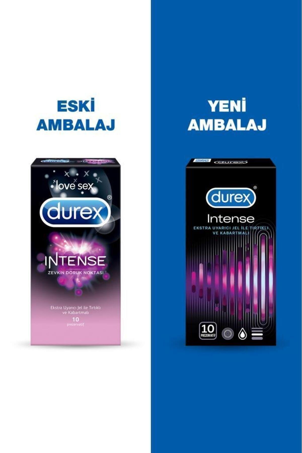 Intense Prezervatif, 10'lu