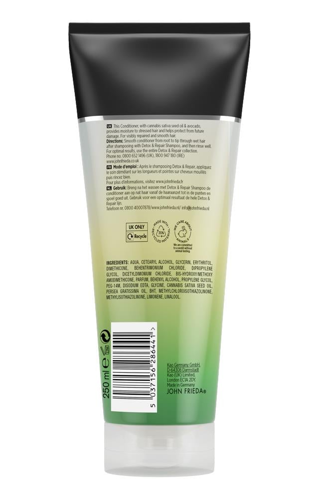 John FriedaJohn Frieda Detox Repair Kuru Ve Yıpranmış Saçlar İçin Şampuan 250 mlJohn Frieda Detox Repair Şampuan 250 ml Fiyatı ve Özellikleri | Mutlufiyatlar