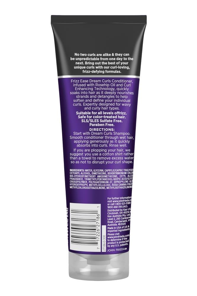 John FriedaJohn Frieda Frizz Ease Dream Curls Kıvırcık ve Dalgalı Saçlar İçin Saç Kremi 250 mlJohn Frieda Saç Kremi Dream Curls 250 ml Fiyatı ve Özellikleri | Mutlufiyatlar