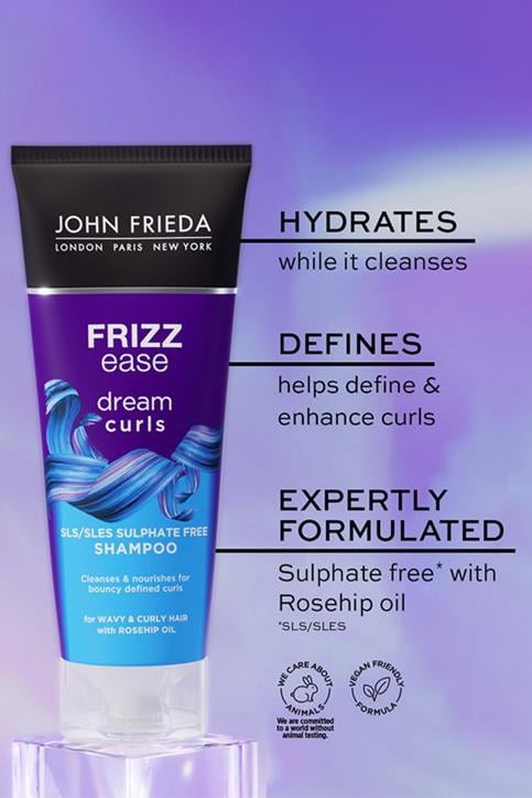 John FriedaJohn Frieda Frizz Ease Dream Curls Kıvırcık ve Dalgalı Saçlar İçin Şampuan 250 mlJohn Frieda Dream Curls Shampoo 250 ml Fiyatı ve Özellikleri | Mutlufiyatlar