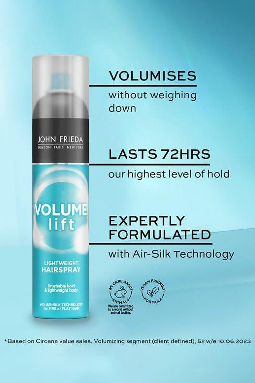 John FriedaJohn Frieda Volume Lift İnce ve Sönük Saçlar İçin Saç Spreyi 250 mlJohn Frieda Luxurious Volume Forever Full Hacim Kazandıran Sabitleyici Saç Spreyi 250 ml Fiyatı ve Özellikleri | Mutlufiyatlar