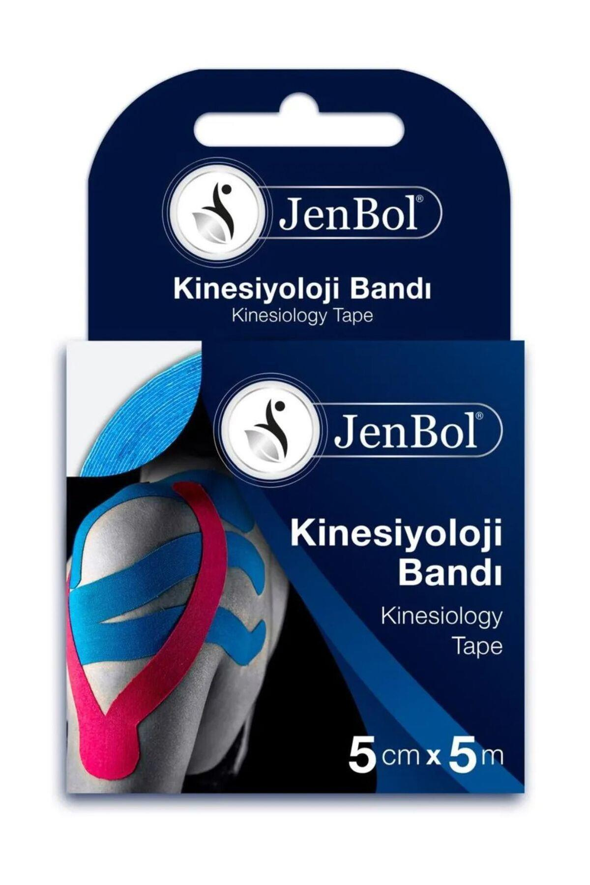 Kinezyo Sporcu Bandı Ağrı Bandı 5 Metre X 5 Cm Mavi