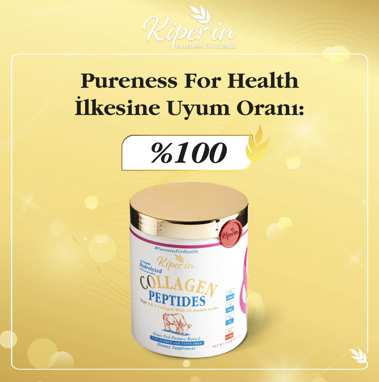 KiperinKiperin Collagen Toz Kolajen Peptitleri İçeren Diyet Takviyesi 500 grKiperin Collagen Toz Kolajen Peptitleri İçeren Diyet Takviyesi 500 gr Fiyatı ve Özellikleri