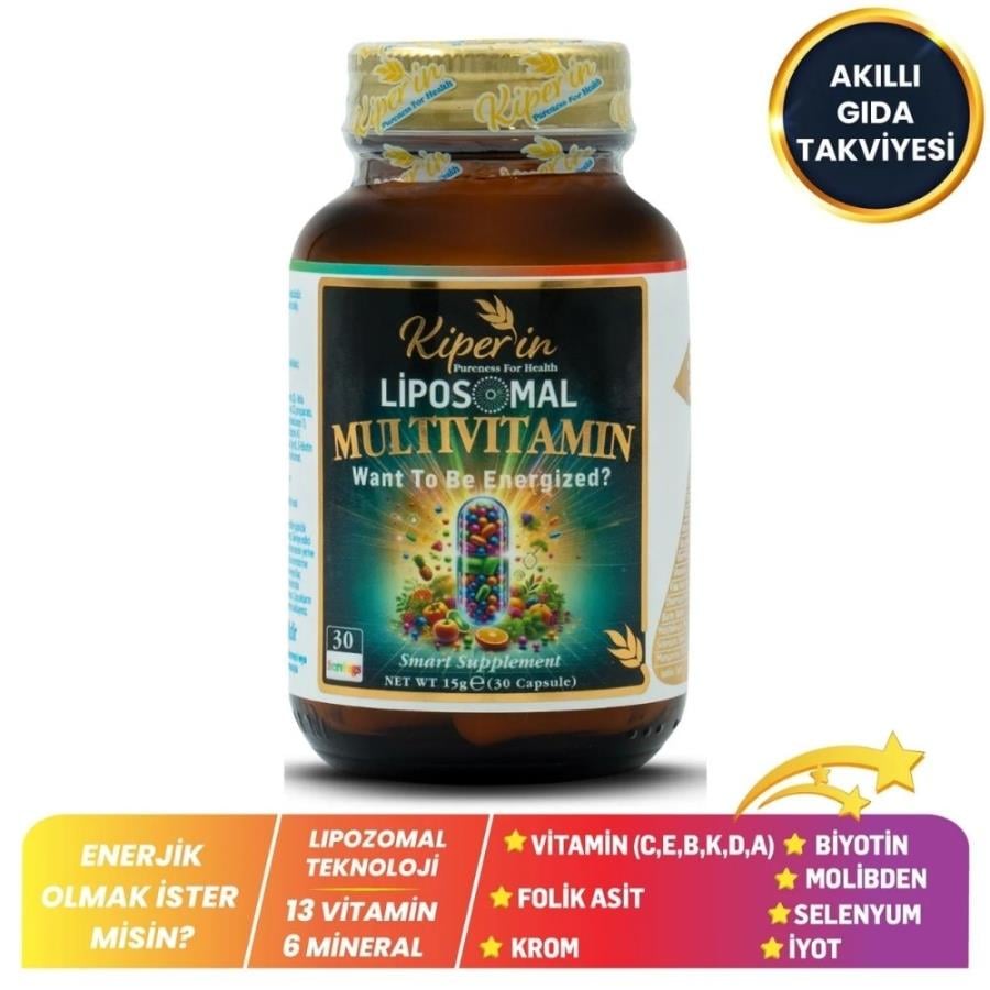 KiperinKiperin Multivitamin Lipozomal 30 KapsülKiperin Multivitamin Lipozomal 30 Kapsül Fiyatı ve Özellikleri