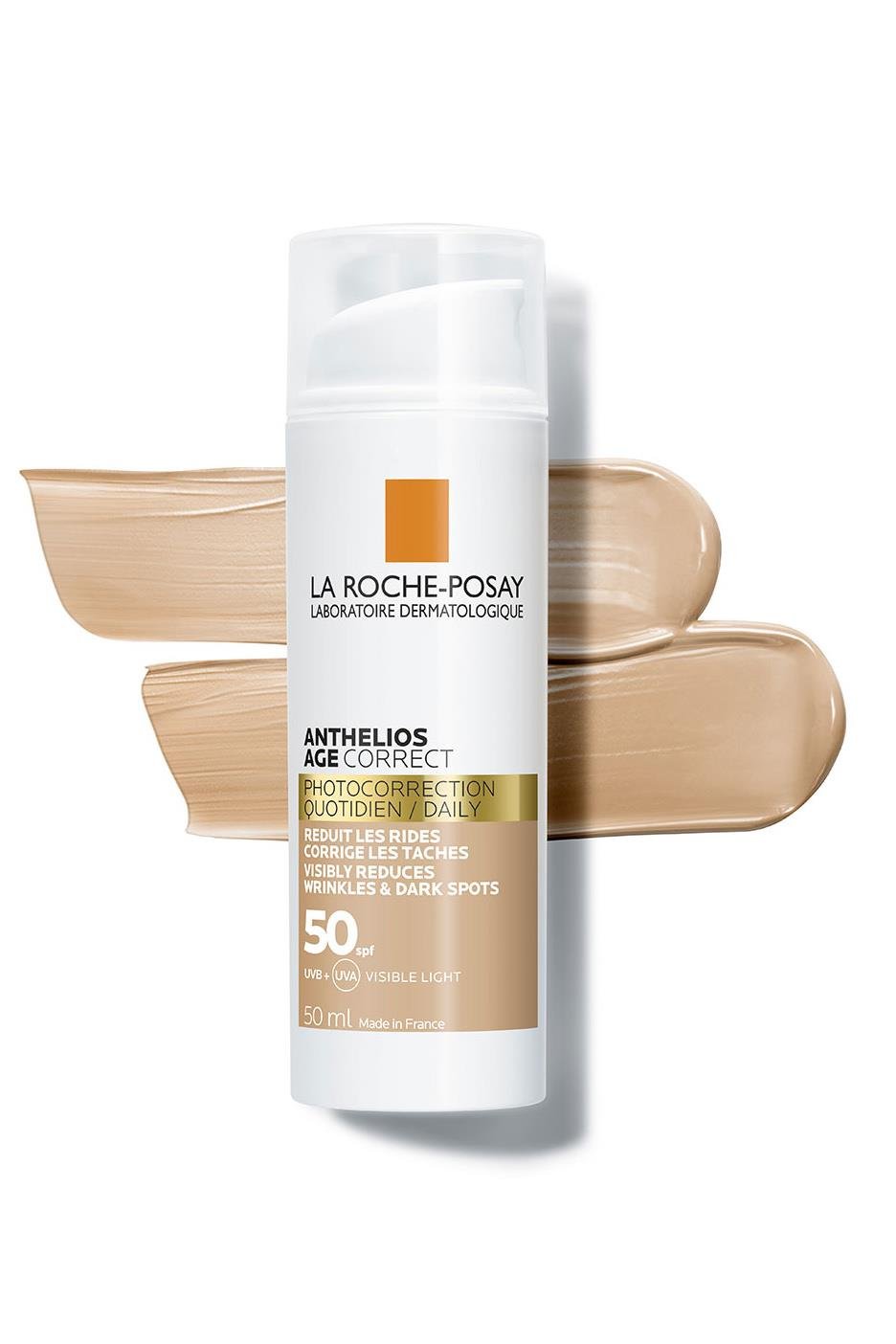 La Roche PosayLa Roche Posay Anthelios Age Correct Spf 50 Renkli Kapatıcı Özelliğe Sahip Yüz Güneş Kremi 50 mlLa Roche-Posay Anthelios Age Correct SPF50 50ml | Renkli Güneş Koruyucu