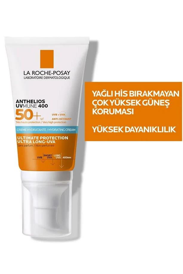 La Roche PosayLa Roche Posay Anthelios Uvmune Spf 50 Hassas Ciltler Için Yüksek Korumalı Yüz Güneş KremiLa Roche-Posay Anthelios Uvmune SPF50 | Hassas Ciltler İçin