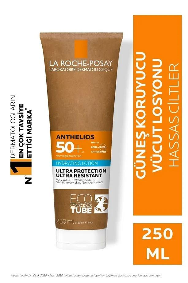 La Roche PosayLa Roche Posay Anthelios Spf50 Nemlendirici Güneş Koruyucu Losyon 250 mlLa Roche-Posay Anthelios SPF50 Güneş Koruyucu Losyon 250ml