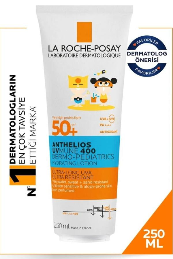 La Roche PosayLa Roche Posay Anthelios UVmune 400 Pediatrics Spf 50+ Güneş Koruyucu 250 mlAnthelios Dermo Pediatrics SPF50+ 250ml | Çocuklar İçin Güneş Sütü