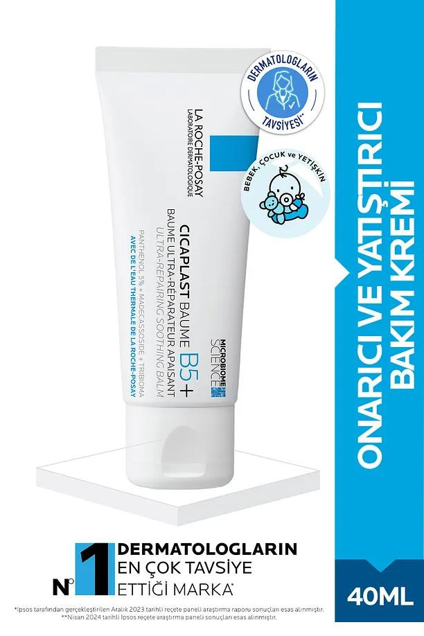 La Roche PosayLa Roche Posay Cicaplast Baume B5+ Onarıcı ve Yatıştırıcı Bakım Krem 40 mlCicaplast Baume B5+ 40ml | Onarıcı Yatıştırıcı Bakım Kremi