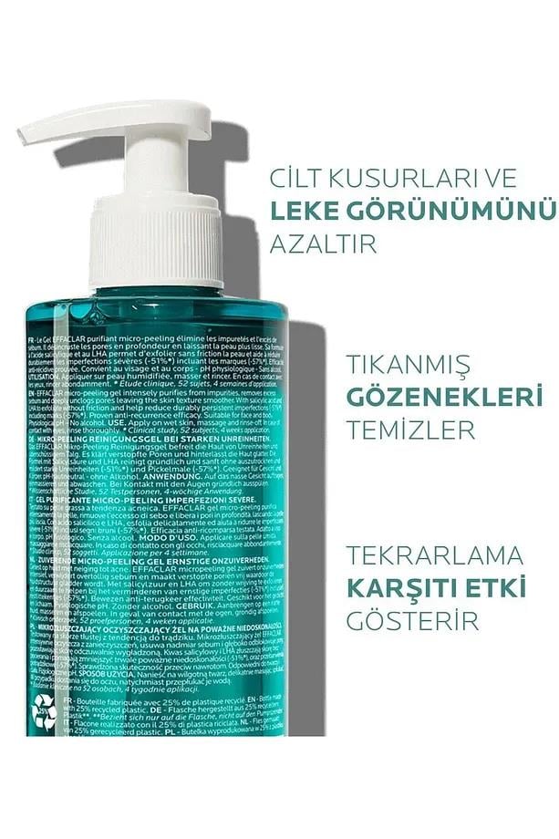 La Roche PosayLa Roche Posay Effaclar Yağlı Ve Akneye Eğilimli Ciltler Için Vücut Peelingi 400 mlLa Roche-Posay Effaclar Vücut Peelingi 400ml | Akneye Eğilimli Ciltler İçin