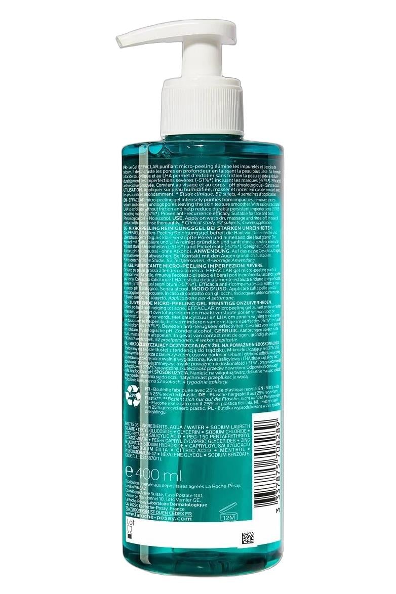La Roche PosayLa Roche Posay Effaclar Yağlı Ve Akneye Eğilimli Ciltler Için Vücut Peelingi 400 mlLa Roche-Posay Effaclar Vücut Peelingi 400ml | Akneye Eğilimli Ciltler İçin