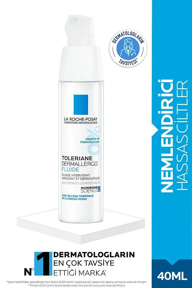 La Roche PosayLa Roche Posay Toleriane Dermallergo Fluide Hassas Ciltiler İçin Nemlendirici Yüz Kremi 40 mlToleriane Dermallergo Fluide 40ml | Hassas Ciltler İçin Nemlendirici