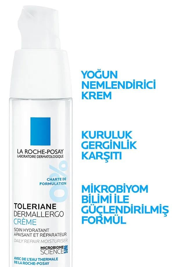 La Roche PosayLa Roche Posay Toleriane Dermallergo Fluide Hassas Ciltiler İçin Nemlendirici Yüz Kremi 40 mlToleriane Dermallergo Fluide 40ml | Hassas Ciltler İçin Nemlendirici
