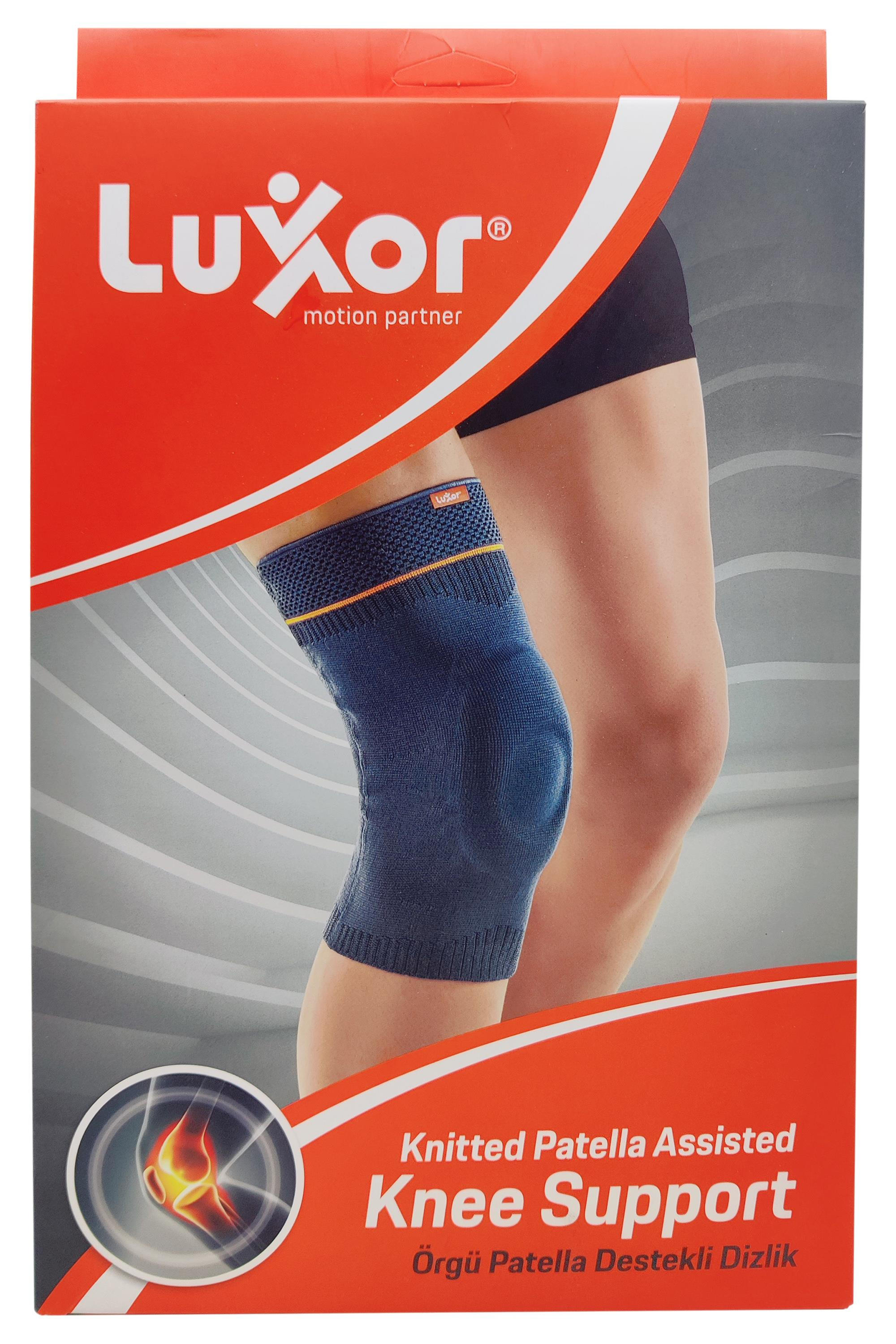 LuxorLuxor 103 Örgü Patella Destekli Dizlik XLarge Beden 41-44 cmLuxor Dizlik Orgu Pat Xl 103 Fiyatı ve Özellikleri | Mutlufiyatlar