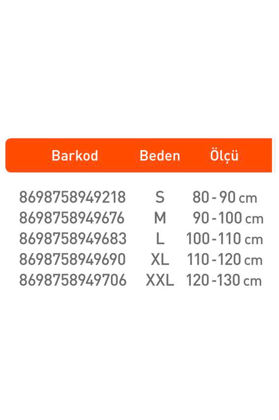 LuxorLuxor 107 Örgü Lumbosakral Korse Xlarge Beden 110-120 cmLuxor Lumbosakral Korse | Bel ve Omurga Desteği