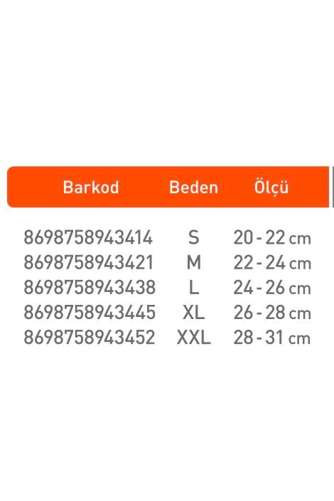 LuxorLuxor 225 Elastik Ayak Bilekliği Small Beden 20-22 cmLuxor 225 Ayak Bilekliği S | Elastik Destek Bandı