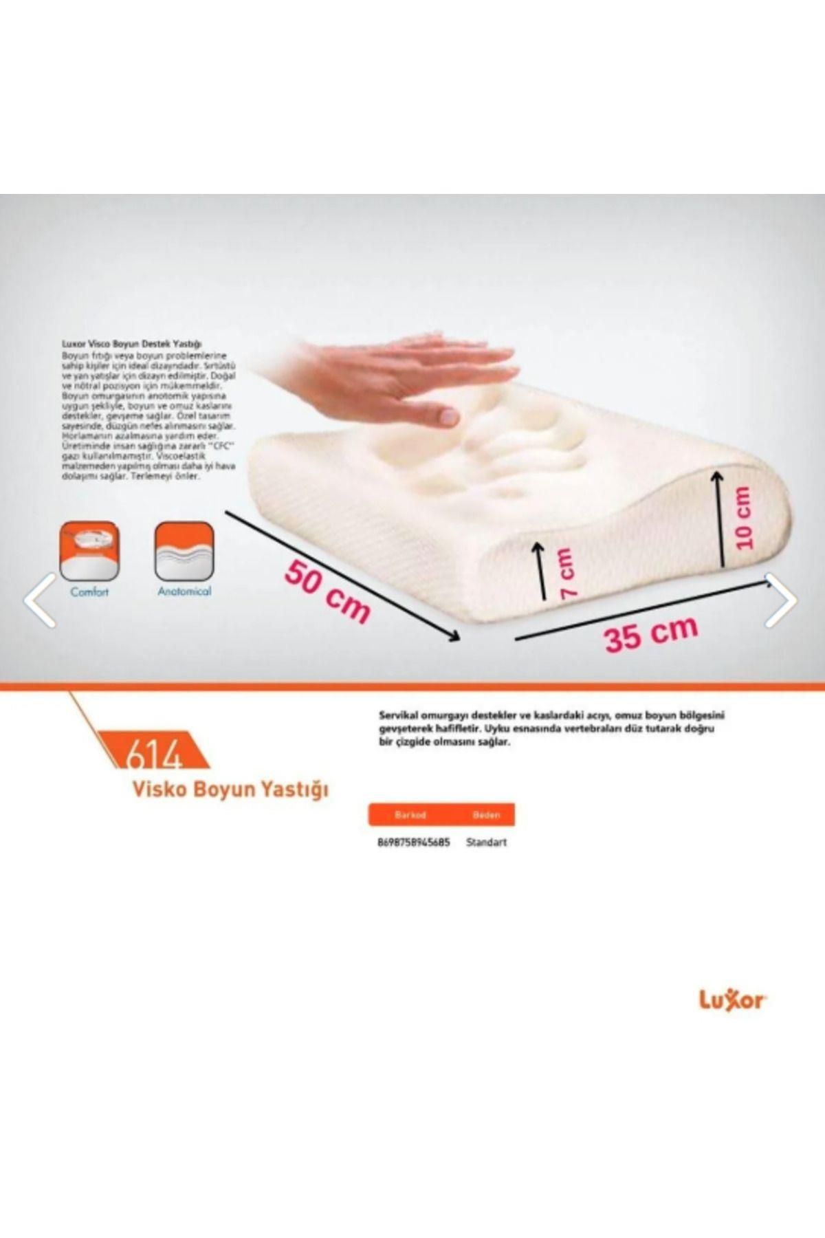 LuxorOrtopedik Visco Boyun Yastığı (614)