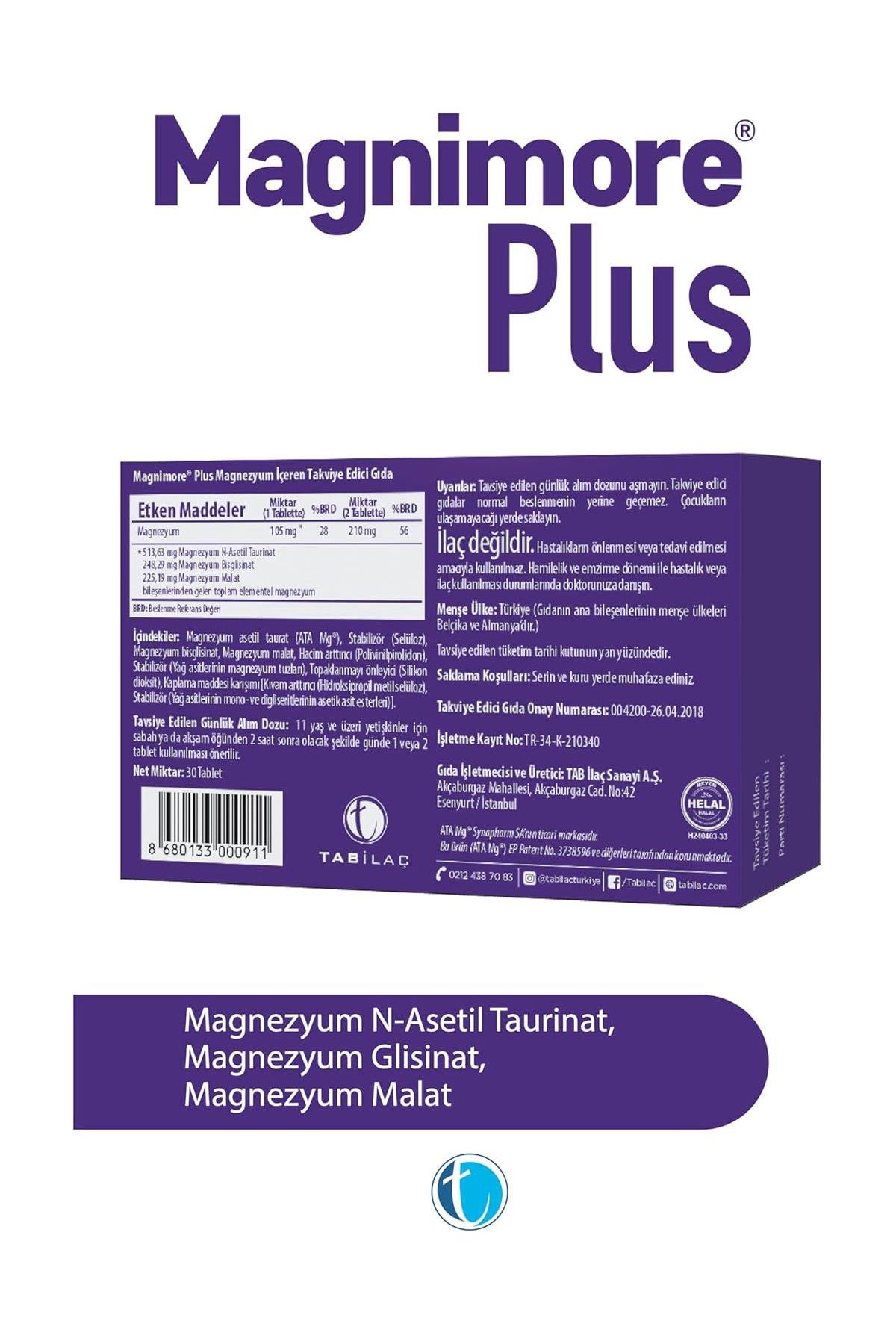 MagnimoreMagnimore Plus 30 TabletMagnimore Plus 30 Tablet Fiyatı ve Özellikleri | Mutlufiyatlar