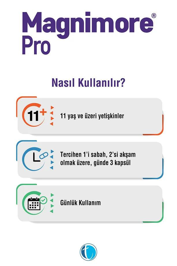 MagnimoreMagnimore Pro Magnezyum 60 Bitkisel Kapsül N-asetil Taurinat L-treonatMagnimore Pro 60 Kapsül | N-asetil Taurinat + L-treonat İçerikli Takviye