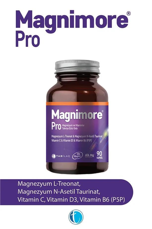 MagnimoreMagnimore Pro Magnezyum 90 Kapsül N-asetil Taurinat L-treonatMagnimore Pro Magnezyum 90 Kapsül | Gelişmiş Kas ve Zihin Desteği