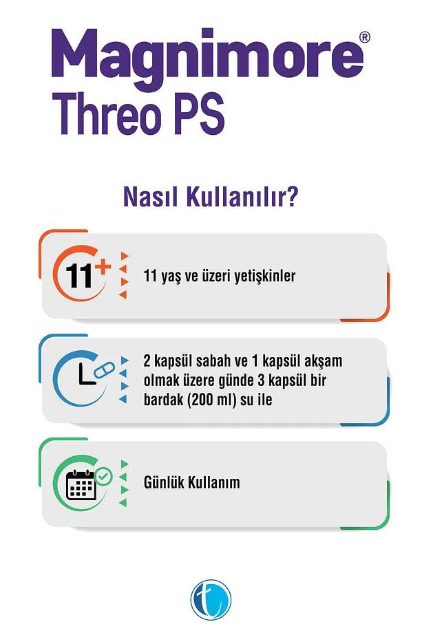 MagnimoreMagnimore Threo Ps Magnezyum 60 Bitkisel Kapsül L-treonat FosfatidilserinMagnimore Threo PS 60 Kapsül | Hafıza ve Konsantrasyon Takviyesi