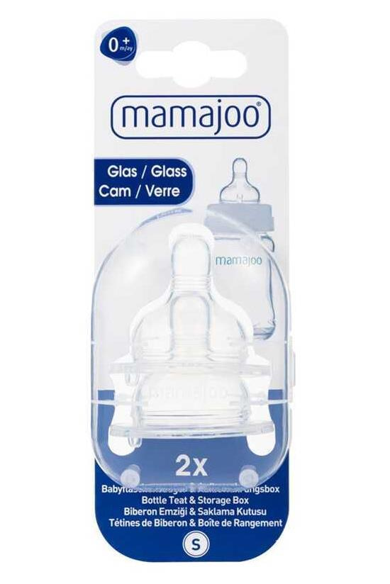 MamajooMamajoo Cam Anti-kolik Biberon Emzikleri 0 Ay , Yavaş Akışlı, 2li PaketMamajoo Cam Anti-kolik Biberon Emzikleri 0 Ay , Yavaş Akışlı, 2li Paket | Hızlı Kargo & Orijinal Ürün