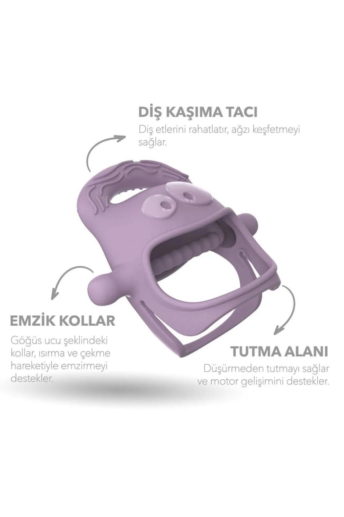 MochiMochi Diş Kaşıyıcı LilaMochi Diş Kaşıyıcı Lila Fiyatı ve Özellikleri