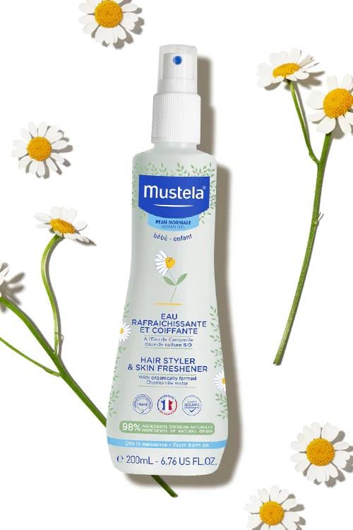 MustelaMustela Organik Papatya Suyu İçeren Kolay Tarama Sağlayan Saç Şekillendirici Ferahlatıcı Vücut Spreyi 200 mlMustela Organik Papatya Suyu İçeren Kolay Tarama Sağlayan Saç Şekillendirici Ferahlatıcı Vücut Spreyi 200 ml | Hızlı Kargo & Güvenli Alışveriş