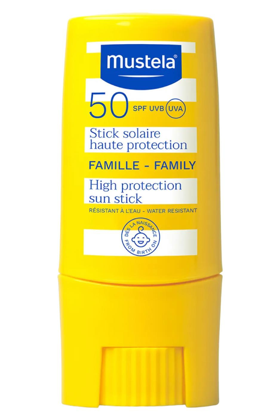 MustelaMustela SPF 50 Yüksek Koruma Yüz Hassas Bölgeler Güneş Koruyucu Suya Dayanıklı Stick 9 mlMustela Orijinal Ürün | Hızlı Kargo | Güvenli Alışveriş