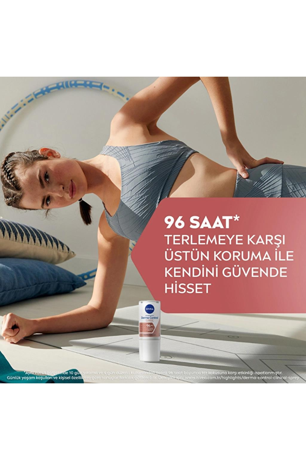 NiveaNivea Derma Control Clinical Kadınlar İçin Roll-on 50 mlNivea Derma Control Roll-on 50 ml | Kararmaya Karşı Etki