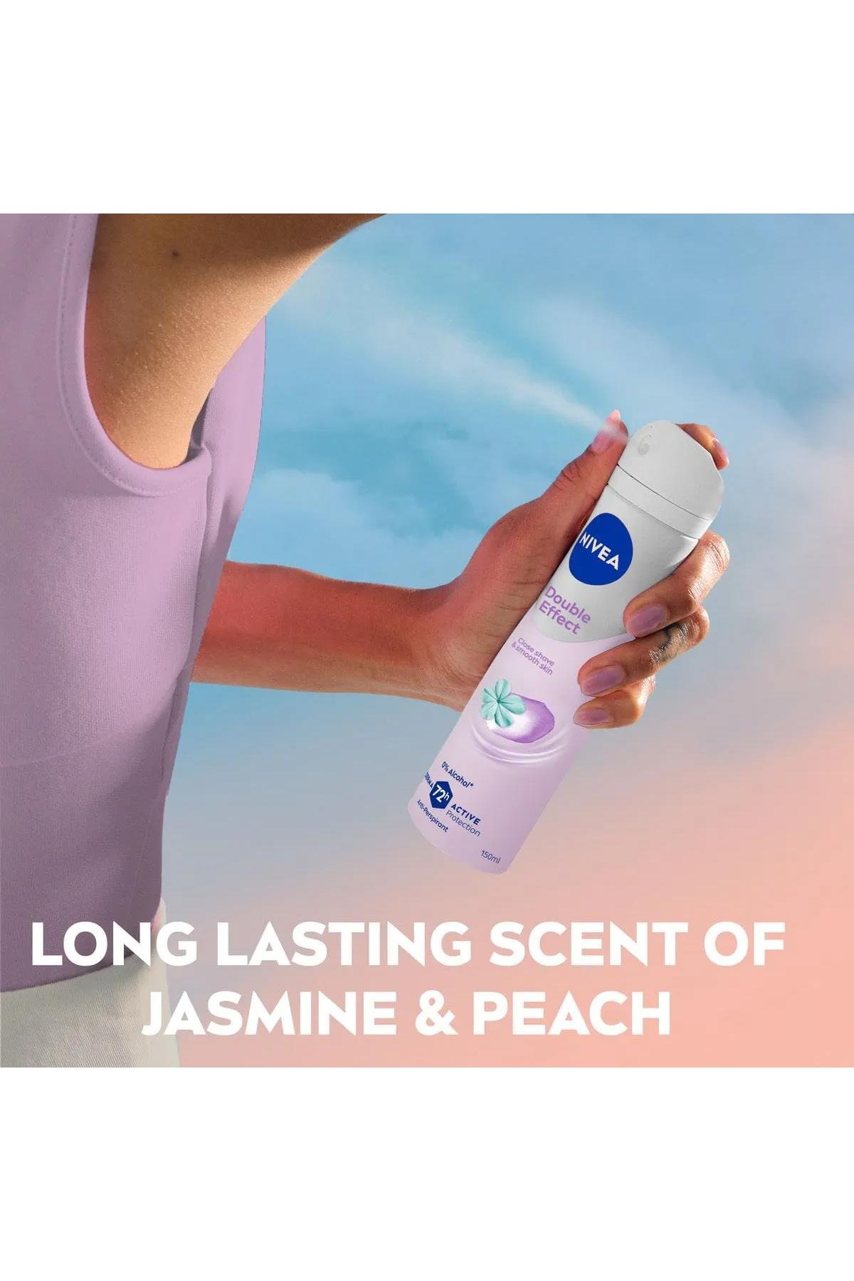 NiveaNivea Double Effect Kadınlar İçin Deodorant 150 mlNivea Double Effect Mor Düşler Deodorant 150 ml Fiyatı ve Özellikleri | Mutlufiyatlar