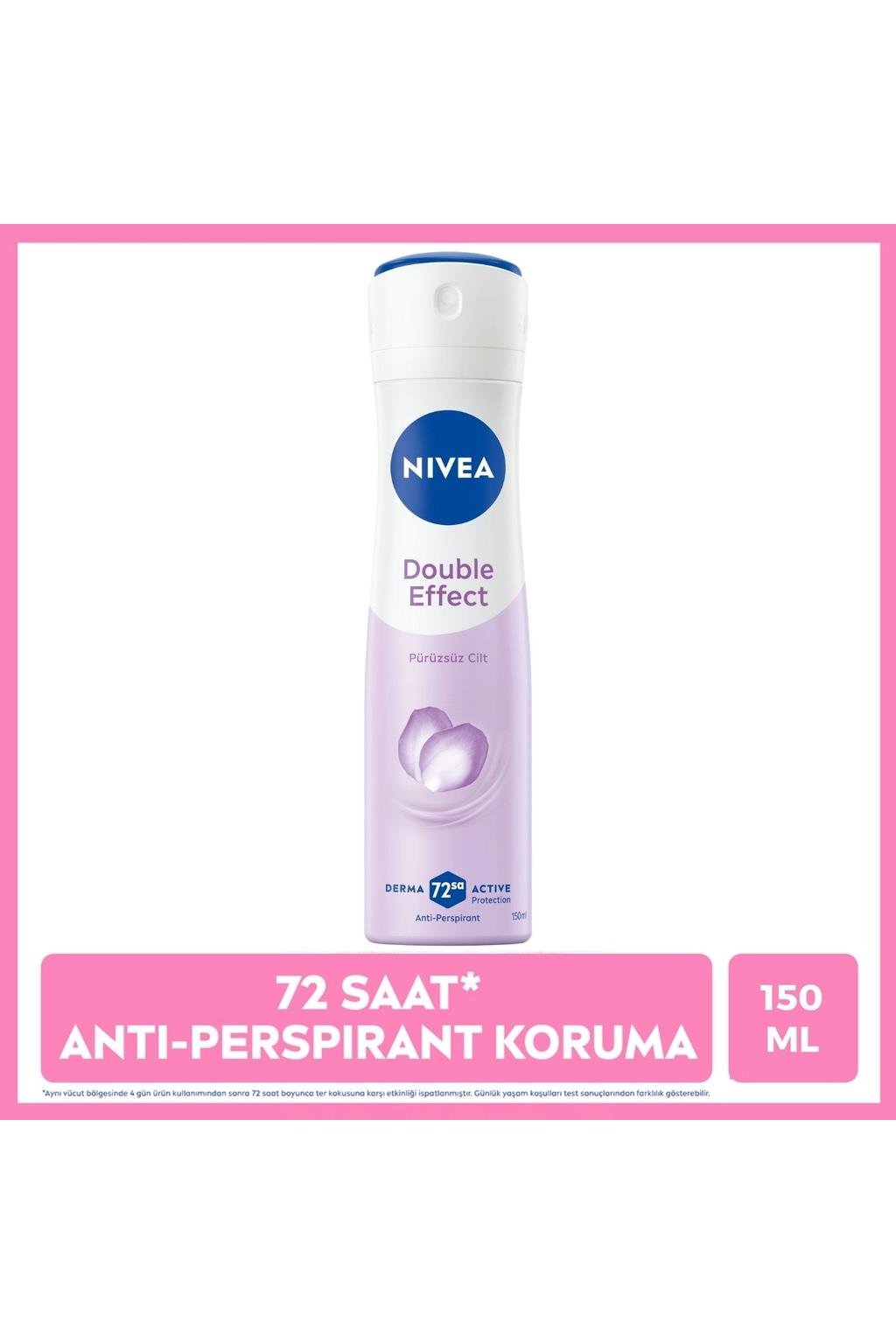 NiveaNivea Double Effect Kadınlar İçin Deodorant 150 mlNivea Double Effect Mor Düşler Deodorant 150 ml Fiyatı ve Özellikleri | Mutlufiyatlar