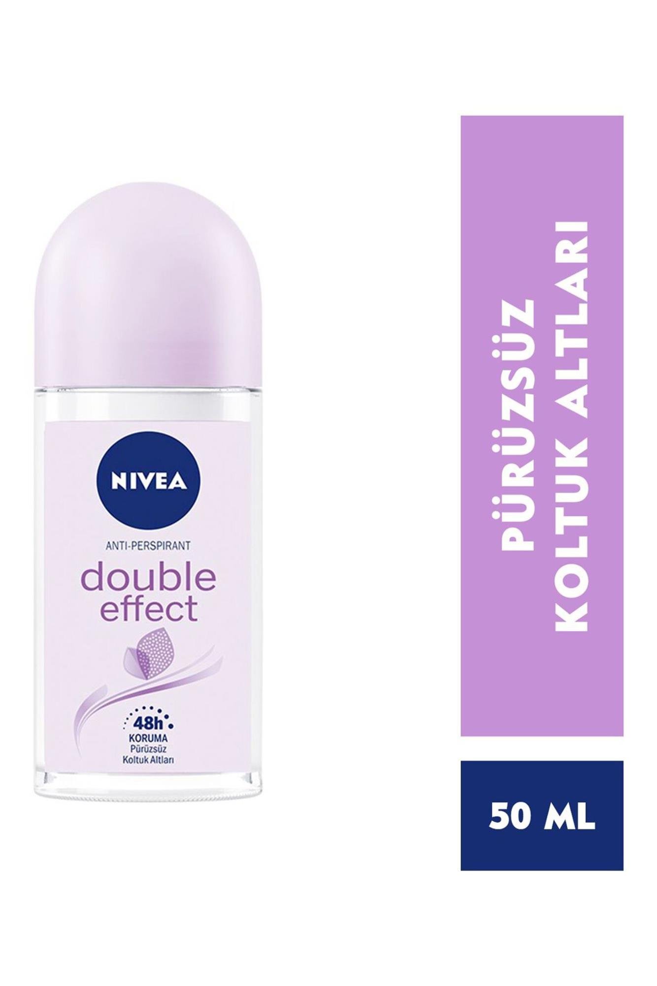 NiveaNivea Double Effect Mor Düşler Roll-On Deodorant 50 mlNivea Double Effect Mor Düşler Roll-On Deodorant 50 ml Fiyatı ve Özellikleri | Mutlufiyatlar