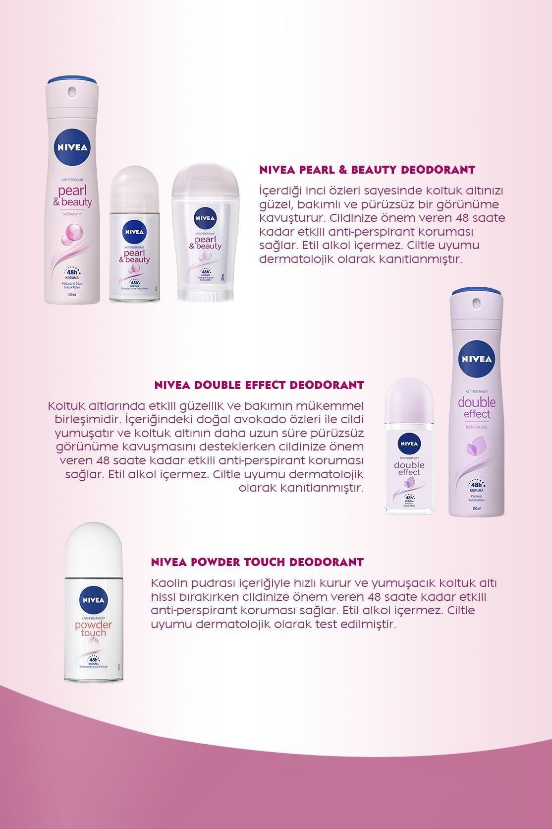 NiveaNivea Double Effect Mor Düşler Roll-On Deodorant 50 mlNivea Double Effect Mor Düşler Roll-On Deodorant 50 ml Fiyatı ve Özellikleri | Mutlufiyatlar