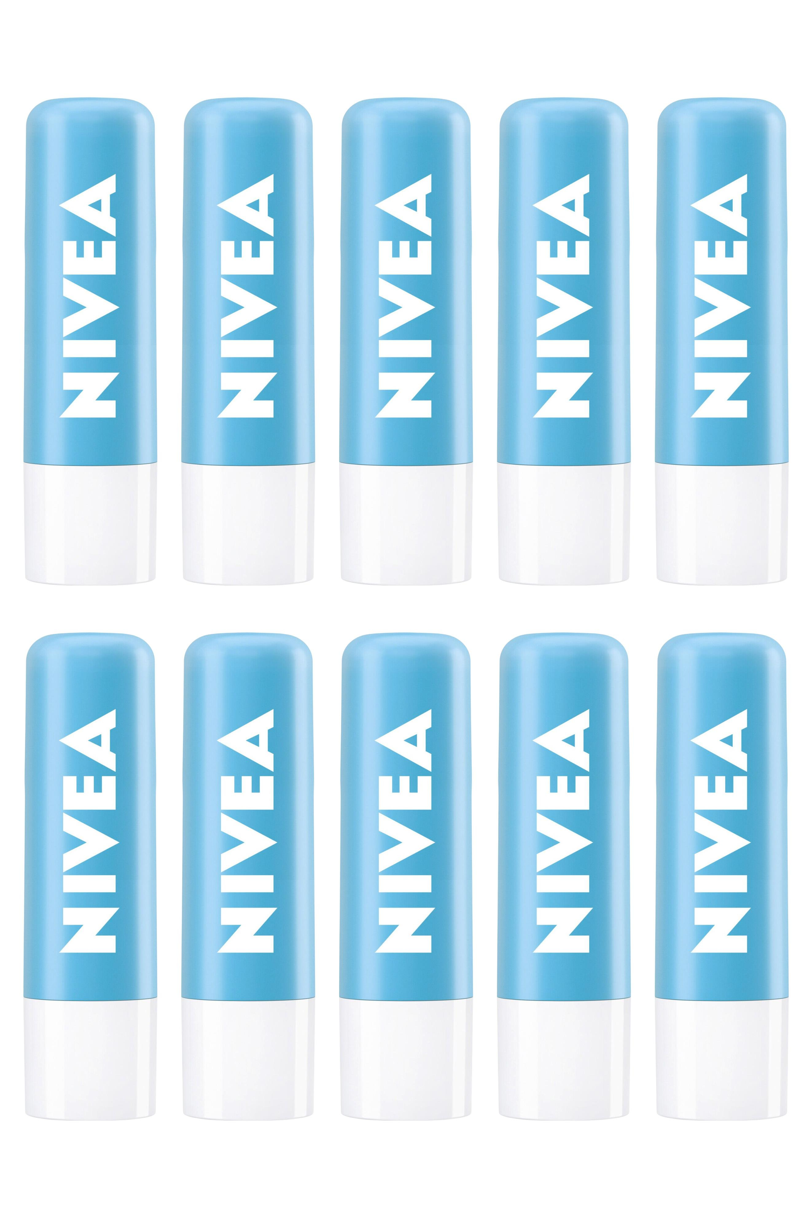 NiveaNivea Dudak Bakım Kremi Hydro Care SPF 15 4.8 gr 10'luNivea Lip Stick Hydro Care SPF15 24 Saat Nem Fiyatı ve Özellikleri | Mutlufiyatlar