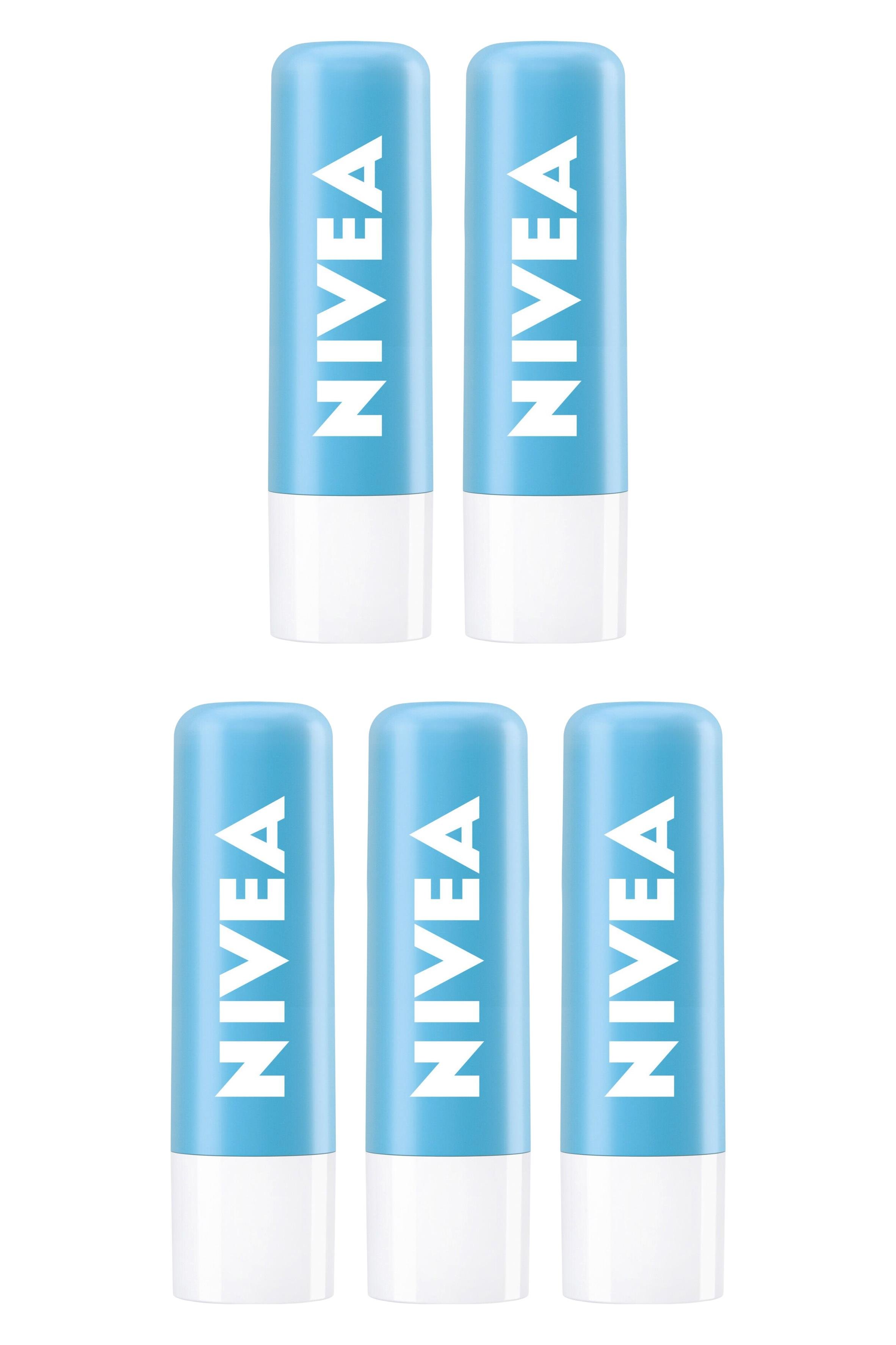 NiveaNivea Dudak Bakım Kremi Hydro Care SPF 15 4.8 gr 5'liNivea Lip Stick Hydro Care SPF15 24 Saat Nem Fiyatı ve Özellikleri | Mutlufiyatlar