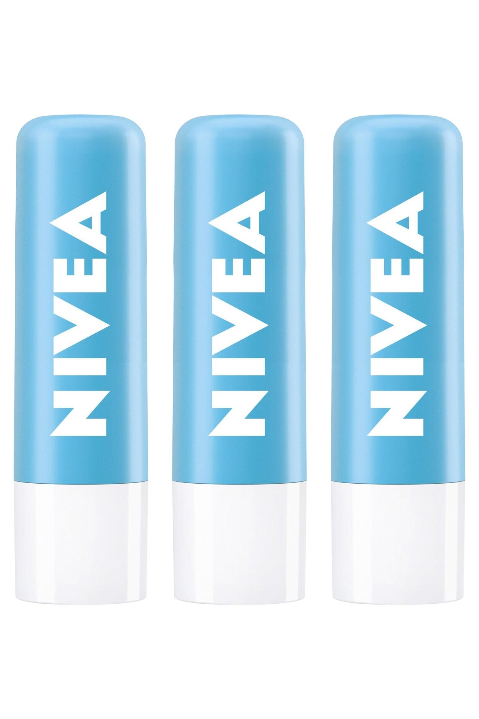 NiveaNivea Dudak Bakım Kremi Hydro Care SPF 15 4.8 gr 3'lüNivea Lip Stick Hydro Care SPF15 24 Saat Nem Fiyatı ve Özellikleri | Mutlufiyatlar