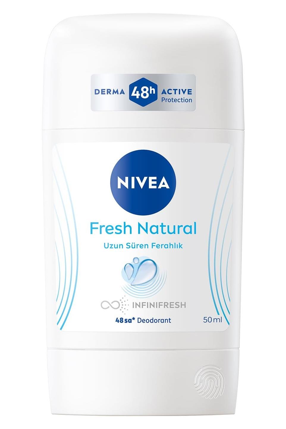 NiveaNivea Fresh Natural Kadınlar İçin Stick Deodorant 50 mlNivea Fresh Natural Stick 50 ml | 48 Saat Ferahlık