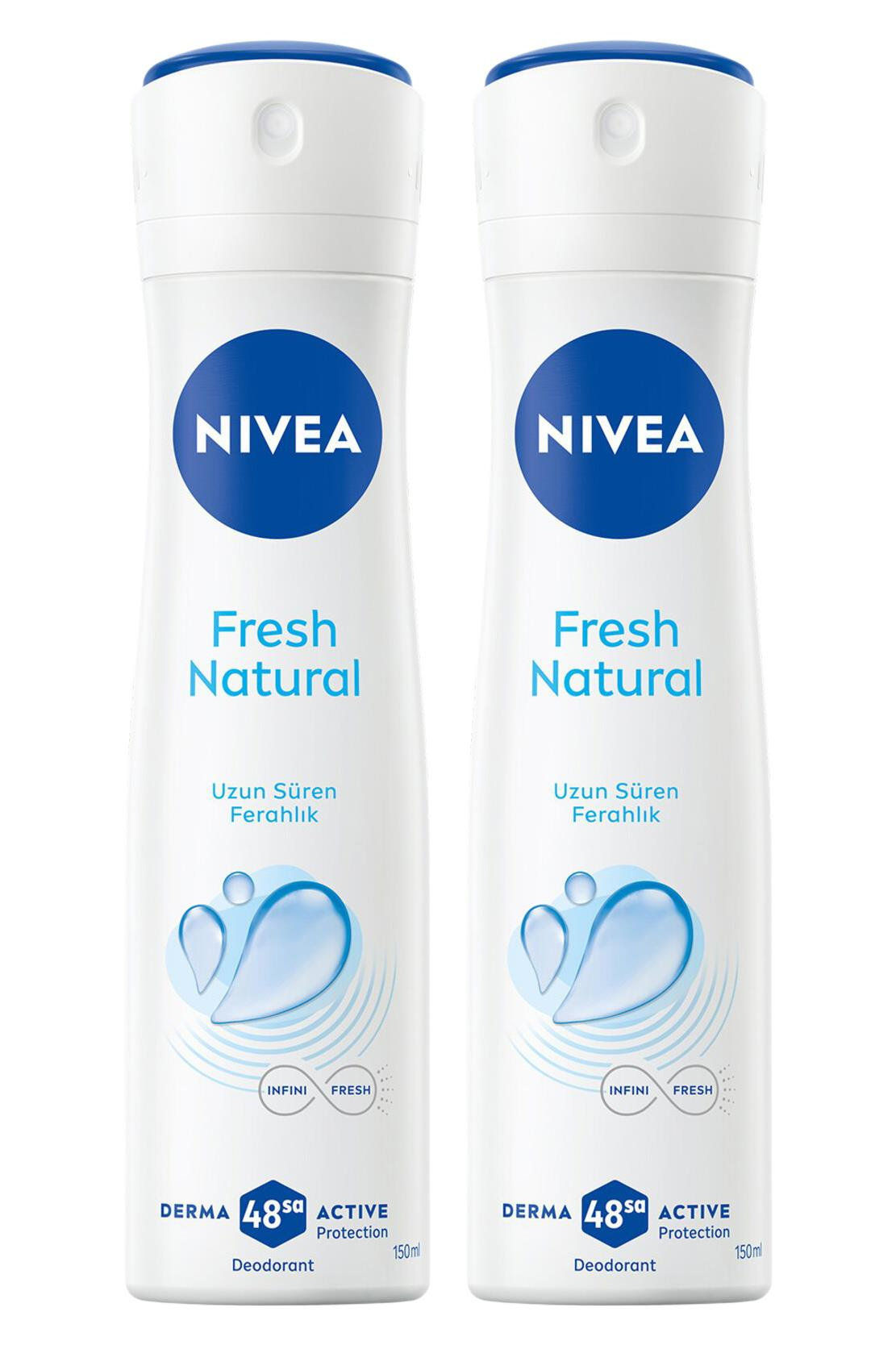 NiveaNivea Fresh Natural Kadınlar İçin Deodorant 150 ml 2'liNivea Fresh Natural Pudrasız Deodorant Doğal Ferahlık Okyanus 150 ml Fiyatı ve Özellikleri | Mutlufiyatlar
