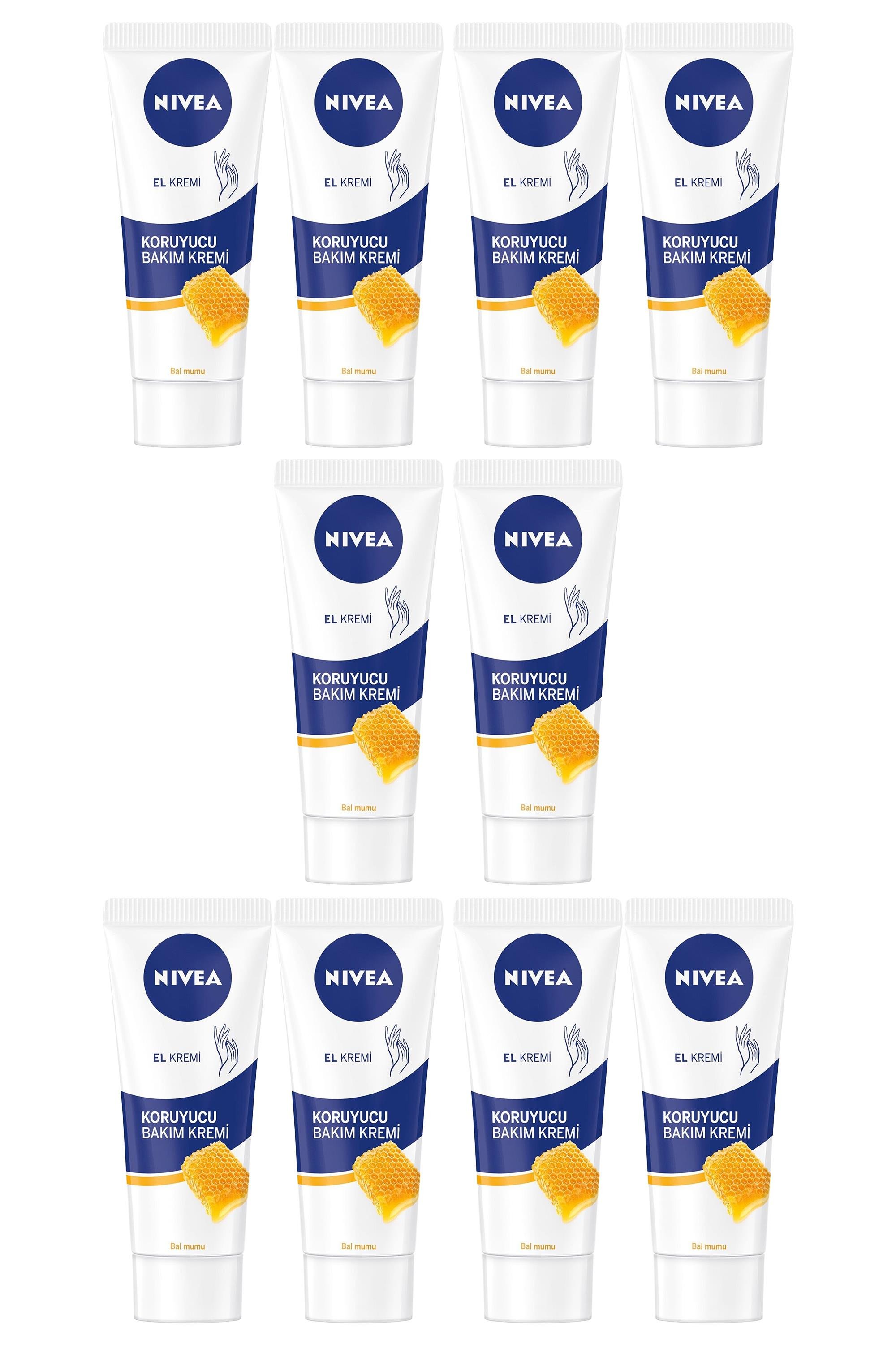 NiveaNivea Koruyucu Bakım El Kremi 75 ml 10'luNivea El Kremi Koruyucu 75 ml Fiyatı ve Özellikleri | Mutlufiyatlar