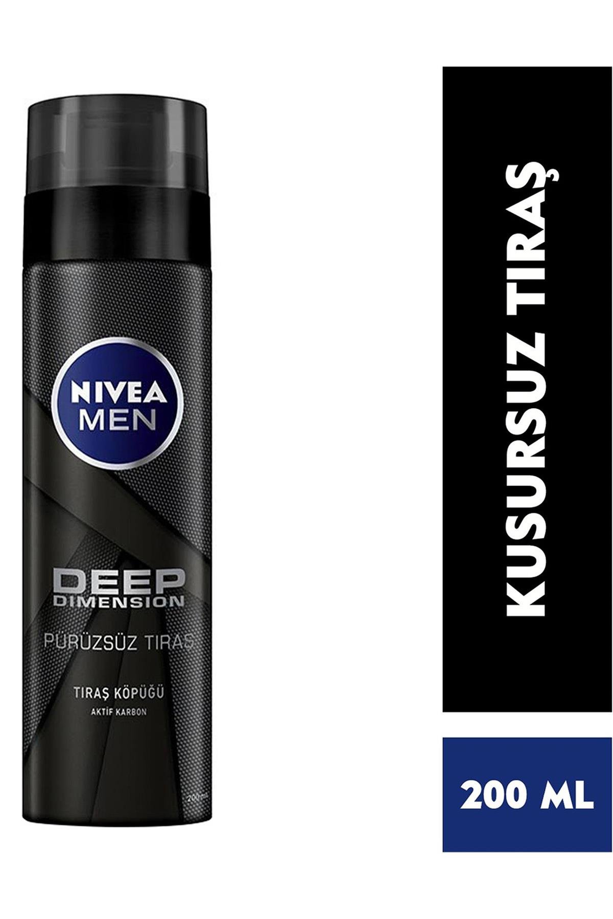 NiveaNivea Men Deep Dimension Tıraş Köpüğü 200 mlNivea Deep Dimension Tıraş Köpüğü 200 ml | Derin Temizleyici Köpük