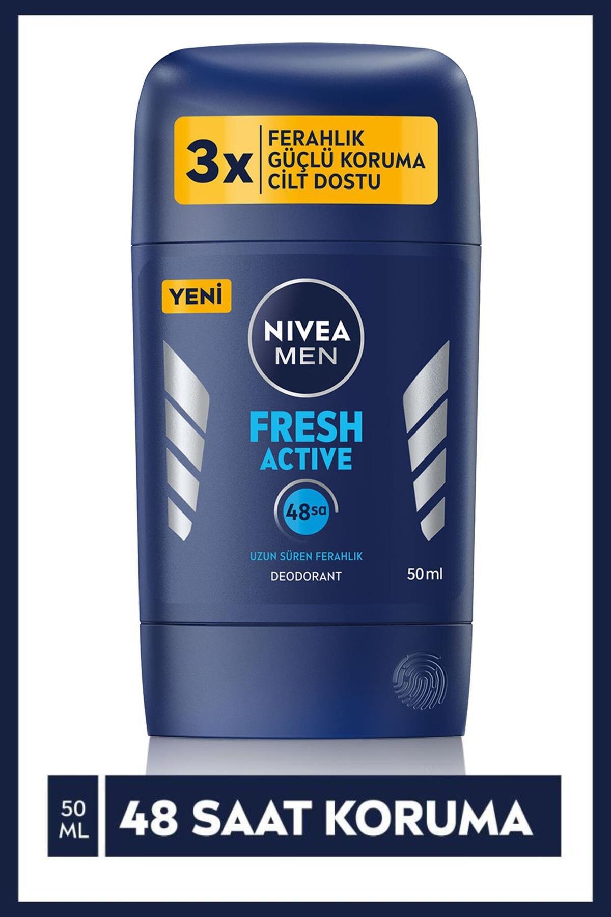 NiveaNivea Men Fresh Active Stick Deodorant 50 ml 10'luNivea Men Fresh Active Stick Deodorant 50 ml Fiyatı ve Özellikleri | Mutlufiyatlar