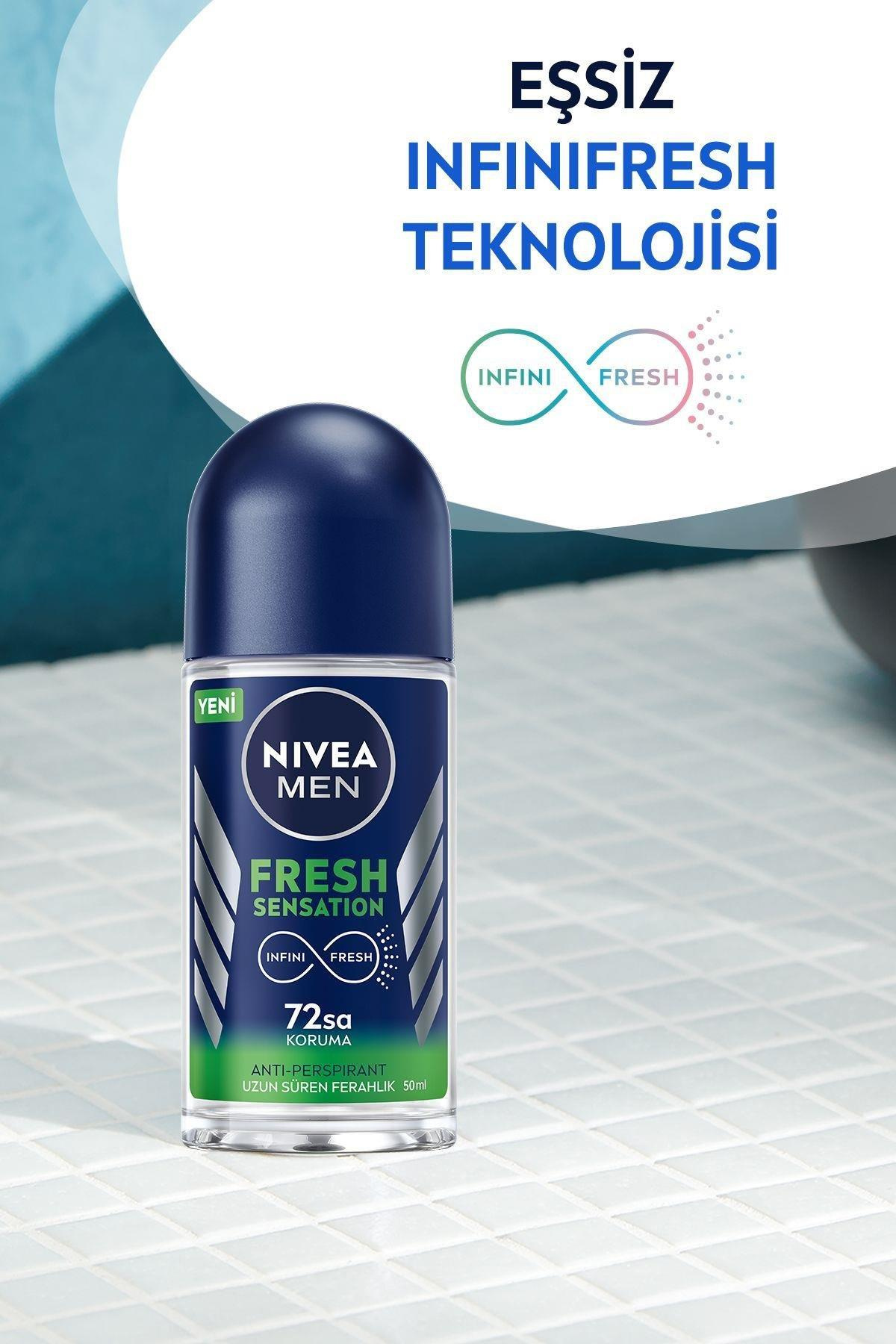 NiveaNivea Men Fresh Sensation Erkek Roll-On Deodorant 50 mlNivea Men Fresh Sensation Erkek Roll-On Deodorant 50 ml Fiyatı ve Özellikleri | Mutlufiyatlar