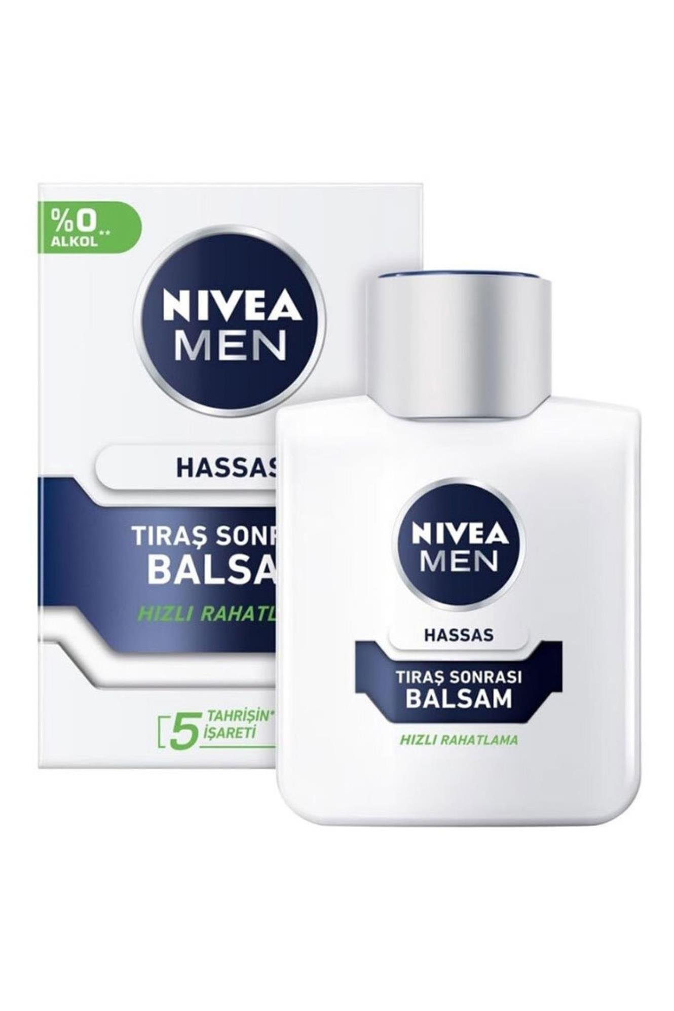 NiveaNivea Men Tıraş Sonrası Balsam Hassas Ciltler İçin 100 mlNivea Tıraş Sonrası Balsam 100 ml | Hassas Ciltler İçin Yatıştırıcı