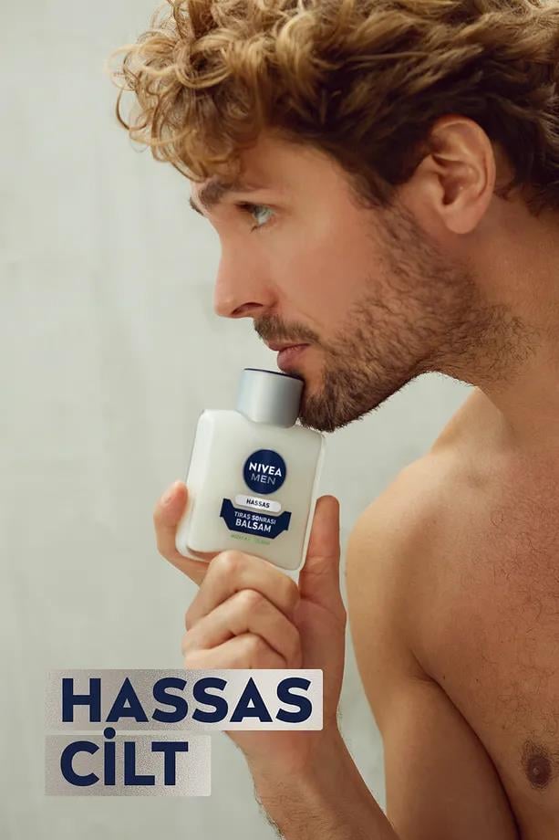 NiveaNivea Men Tıraş Sonrası Balsam Hassas Ciltler İçin 100 mlNivea Tıraş Sonrası Balsam 100 ml | Hassas Ciltler İçin Yatıştırıcı